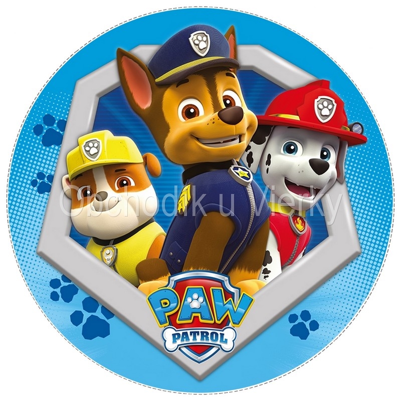 Jedlý obrázok Paw Patrol č. 8134,06